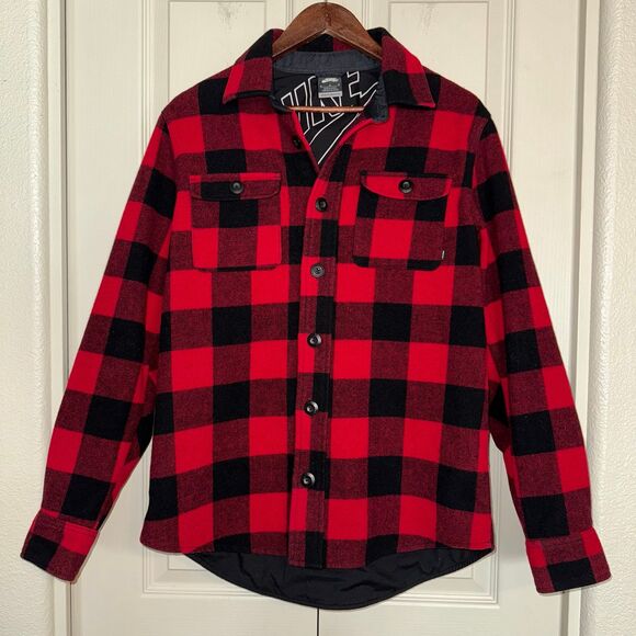 Nike SB Flannel Wool Shirt Jacket Men’s Medium 65% Wool - Picture 1 of 7